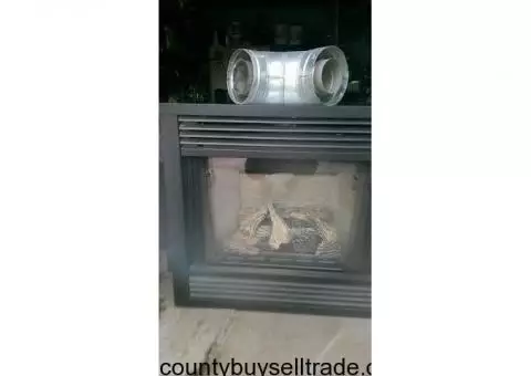 32" Gas Fireplace Insert
